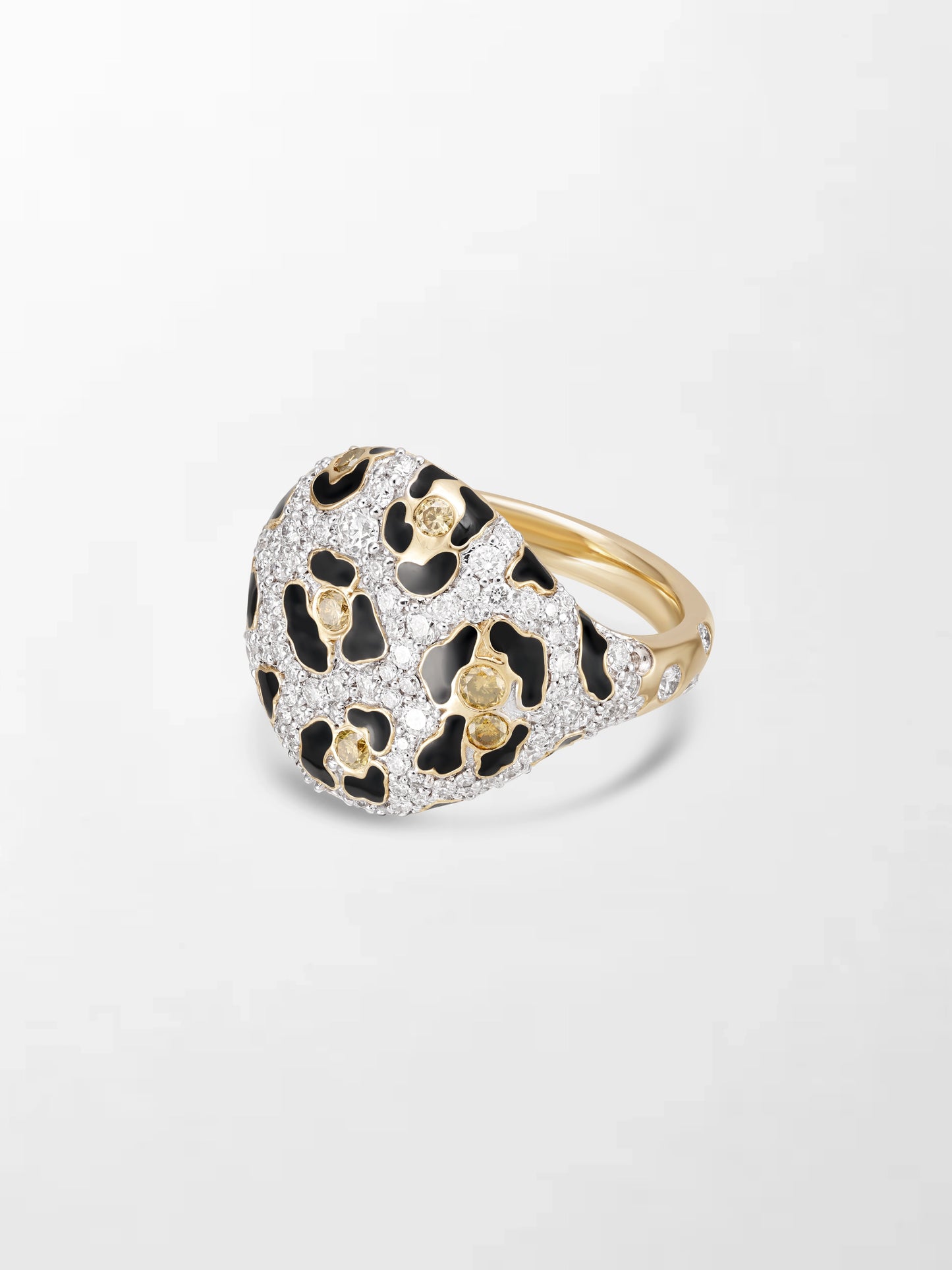 Leopard Diamond Ring