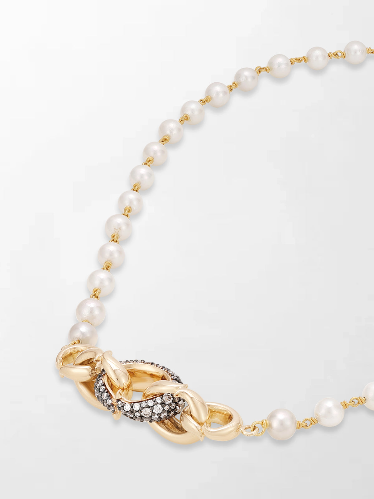 Akoya Pearl Flick Necklace
