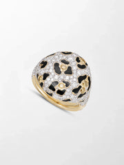 Leopard Diamond Ring