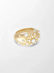Pearl Reef Gold Ring