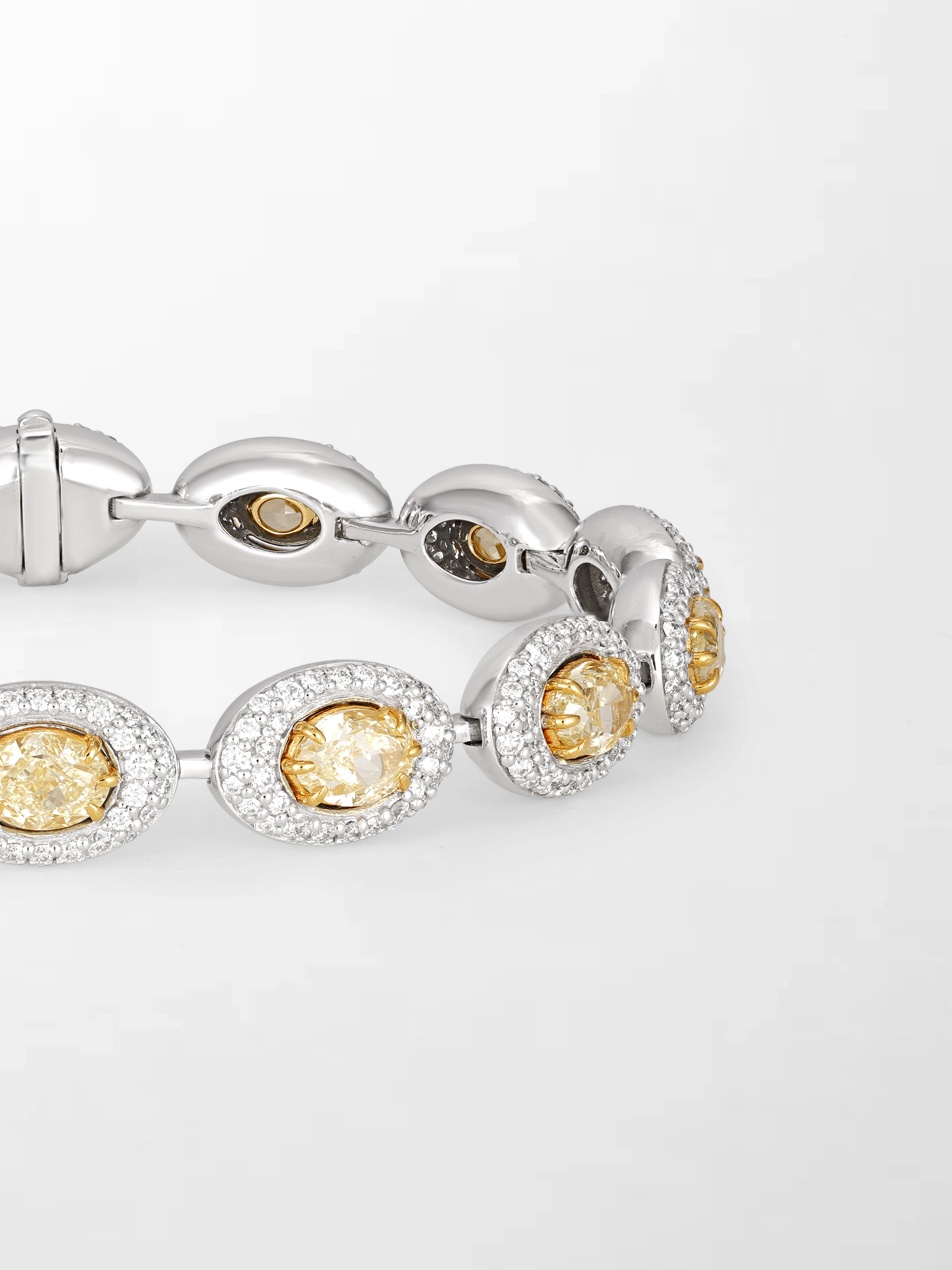 Yellow Diamond Bracelet