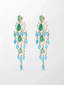 Azure Court Turquoise Chandelier
