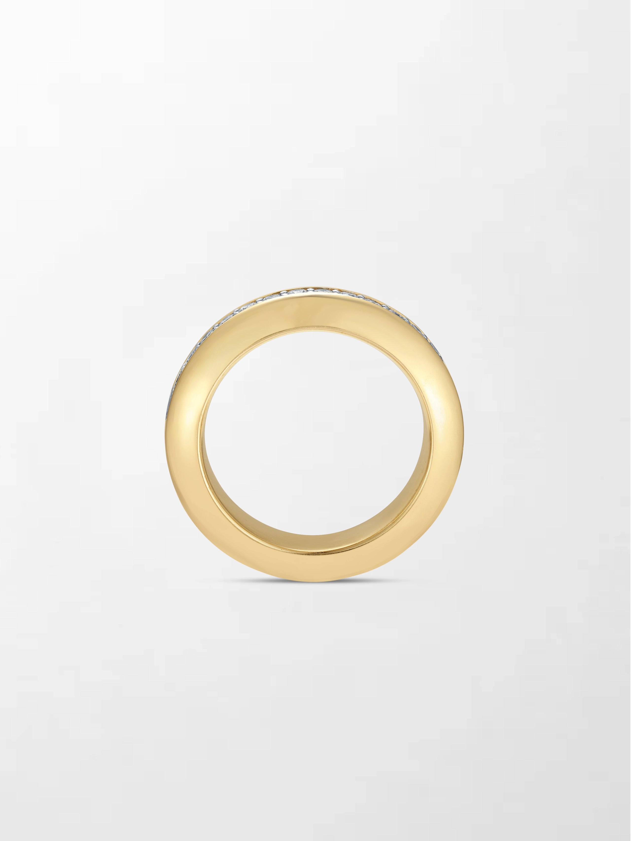 Regular Sphere Diamond Band