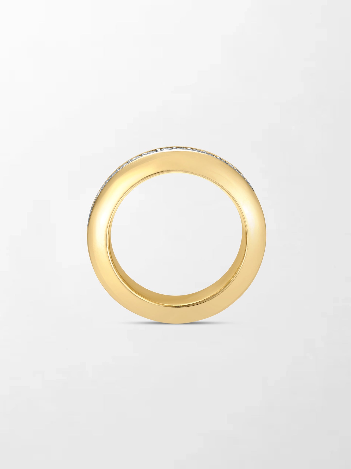 Classic Sphere Diamond Band