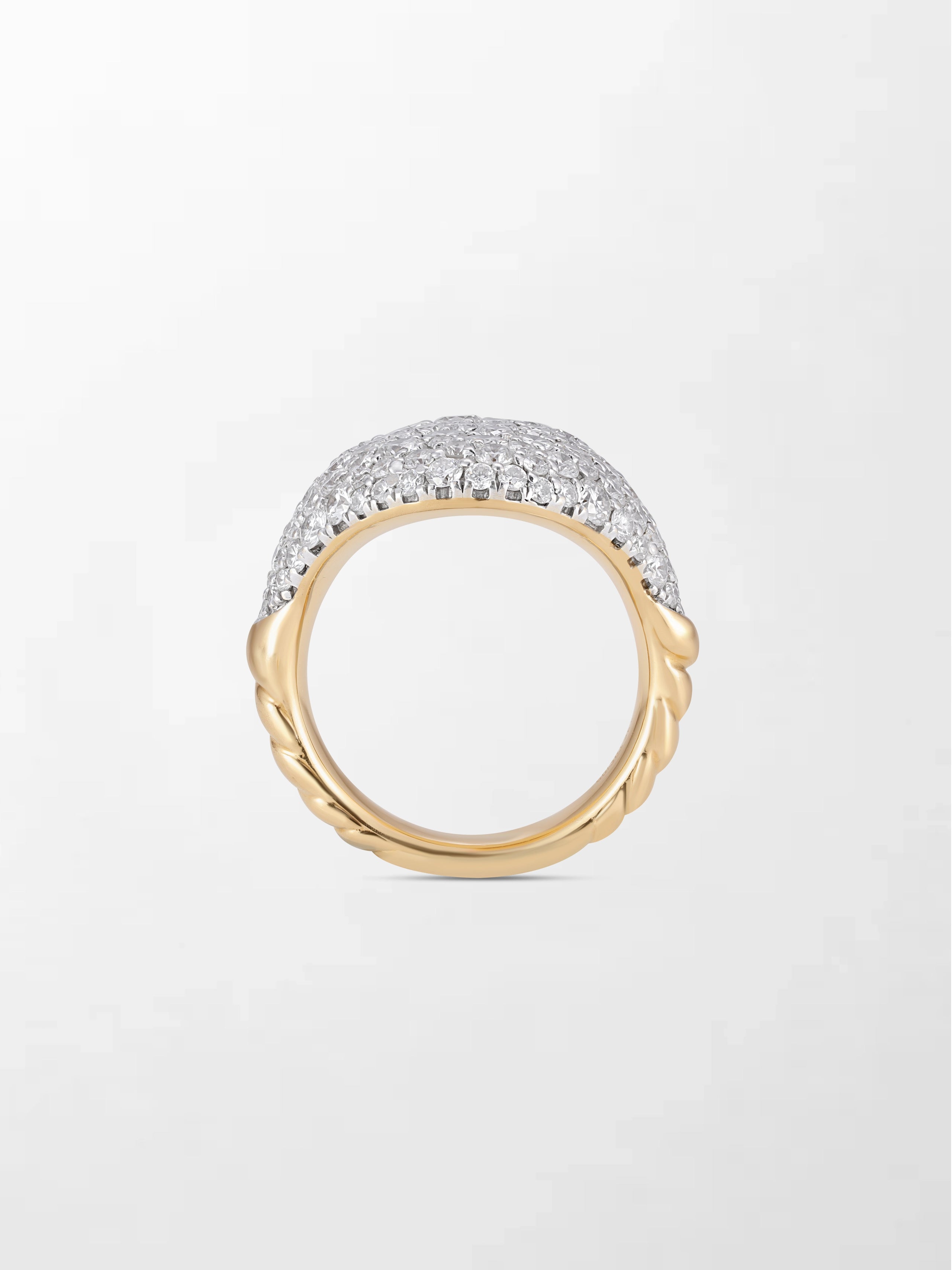 Plush Diamond Ring
