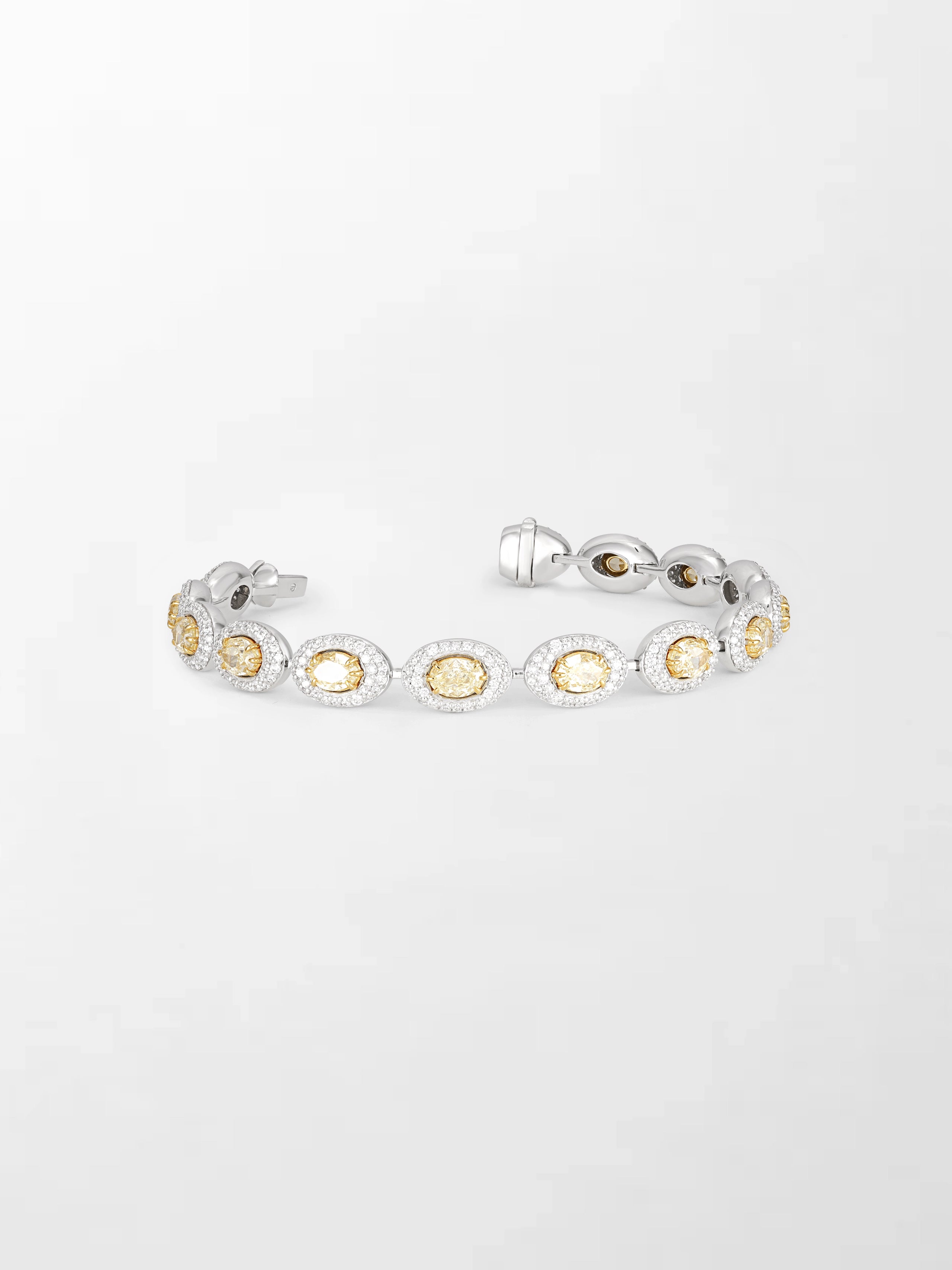 Yellow Diamond Bracelet