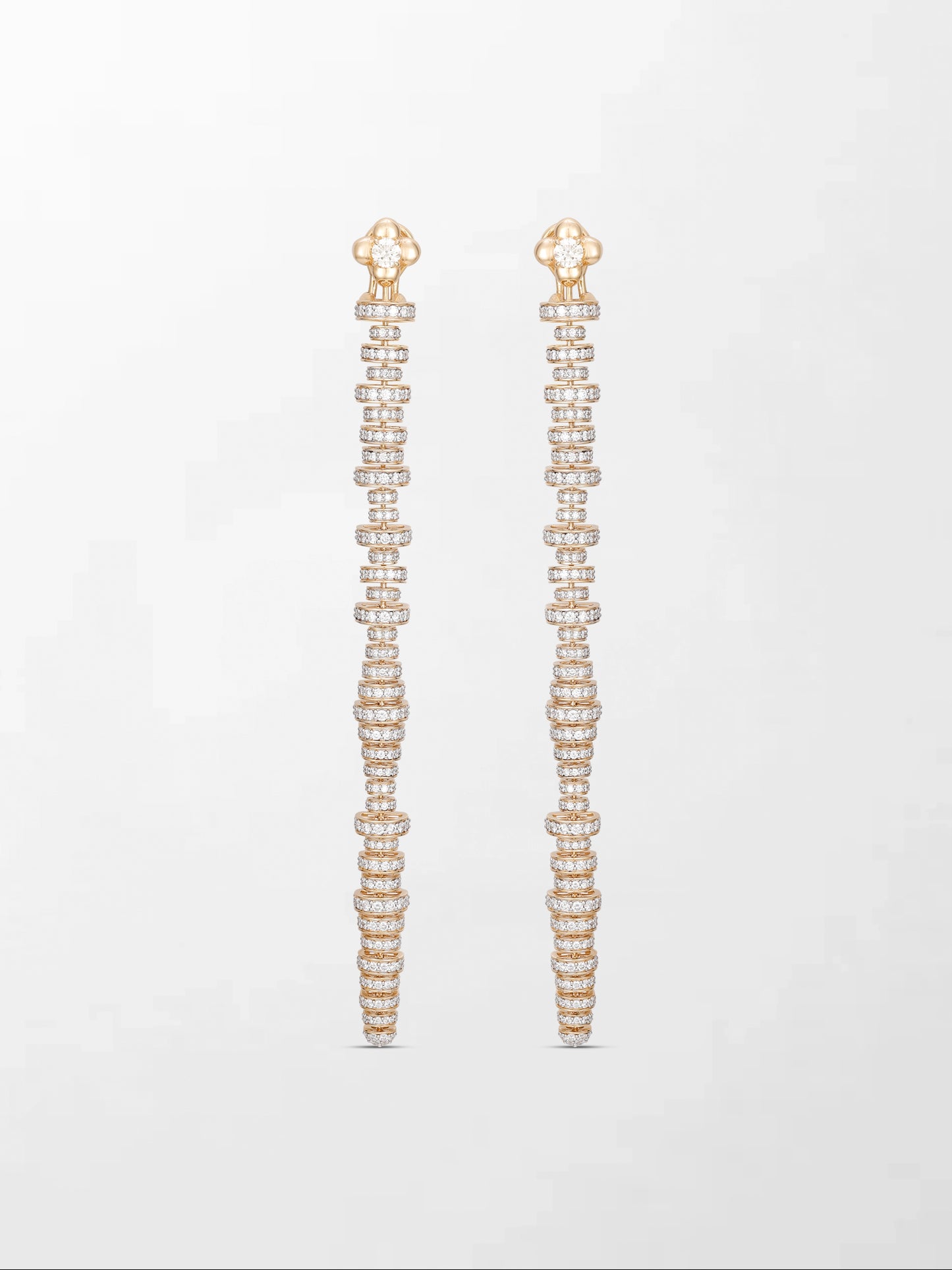 Floret Elongé Roundelle Earring