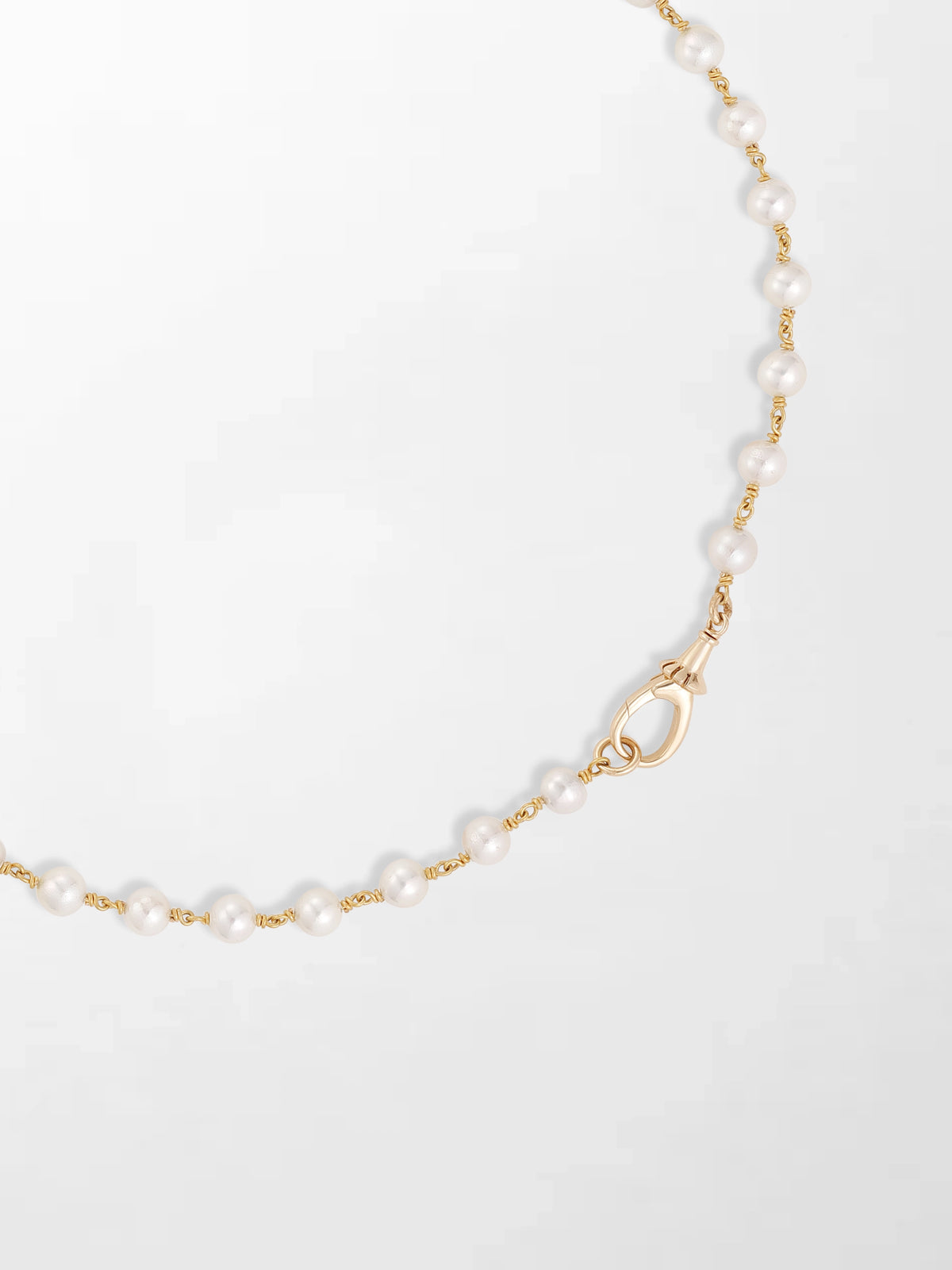 Akoya Pearl Flick Necklace
