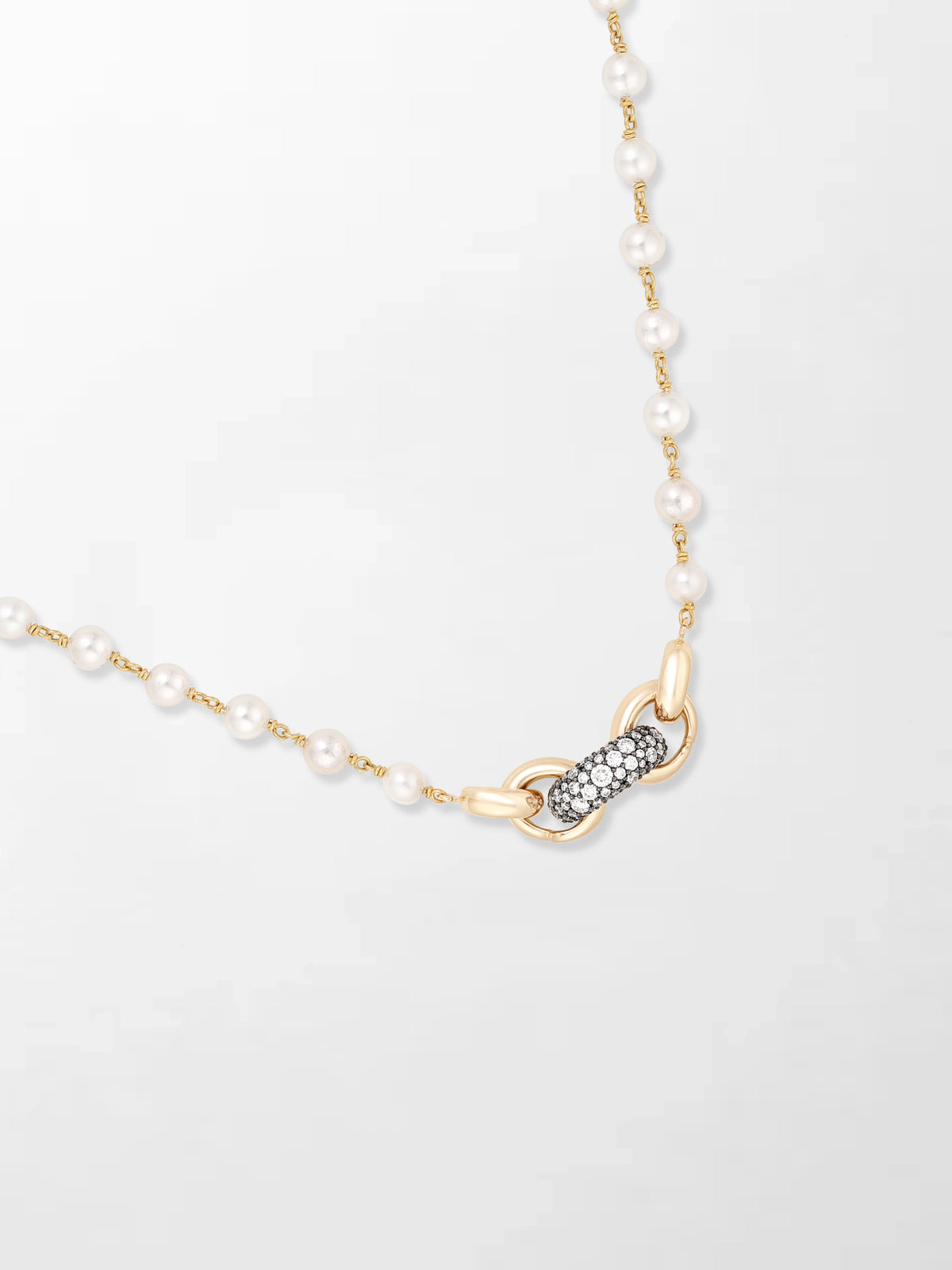 Akoya Pearl Flick Necklace