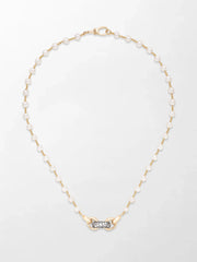 Akoya Pearl Flick Necklace