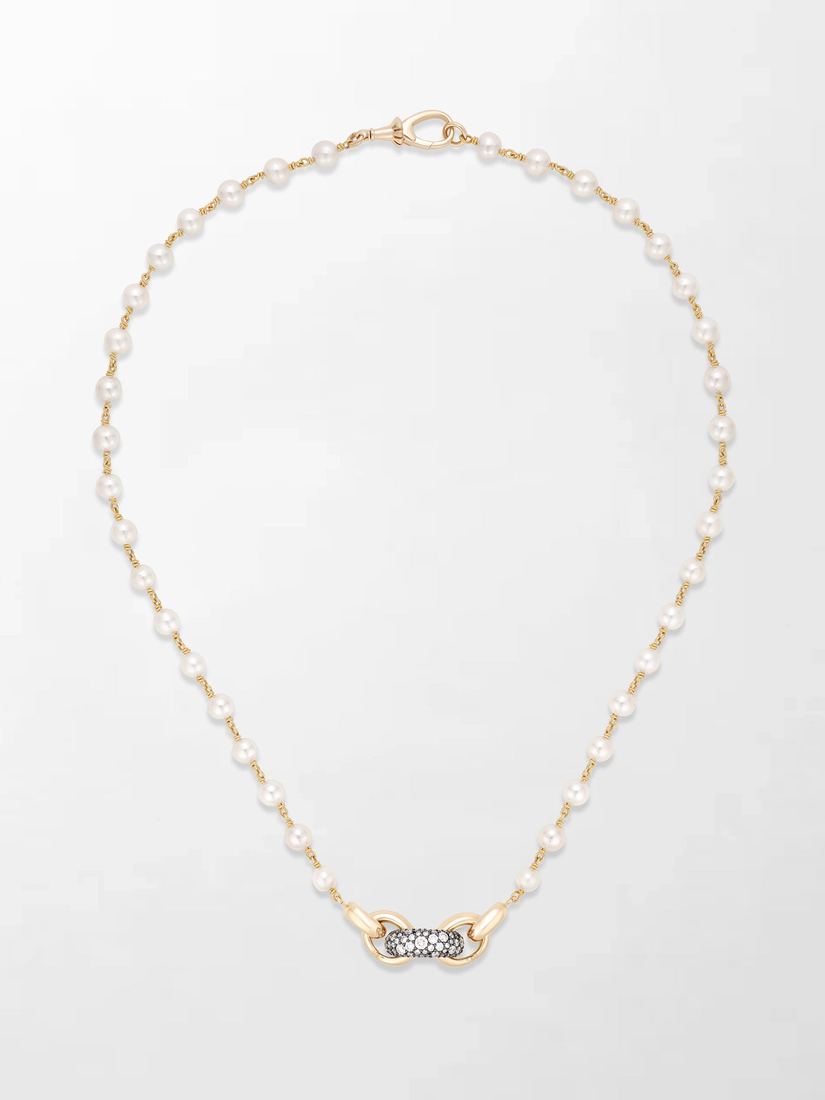 Akoya Pearl Flick Necklace