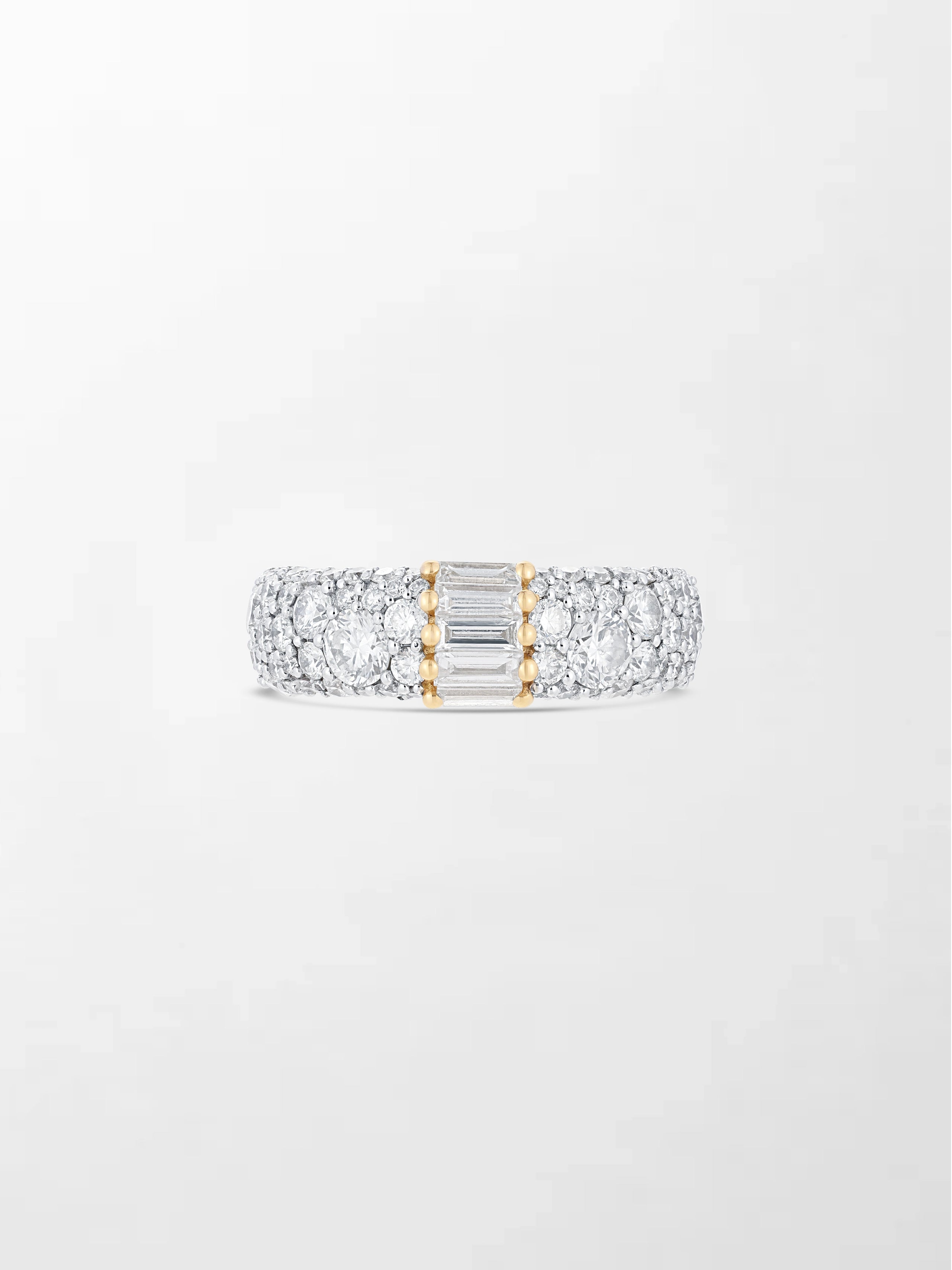 Diamond Baguette Band