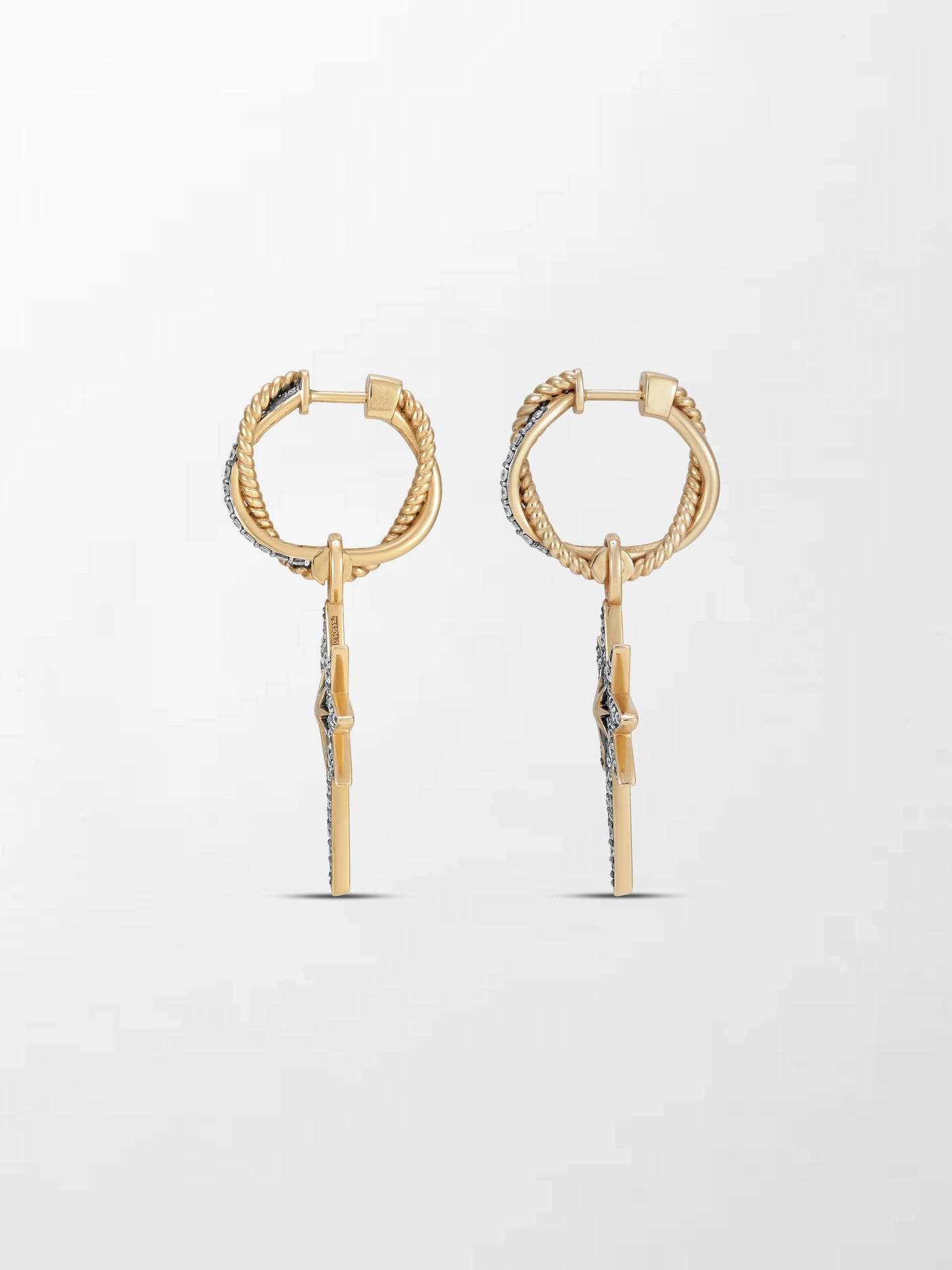 Victorian Star Drop Earrings