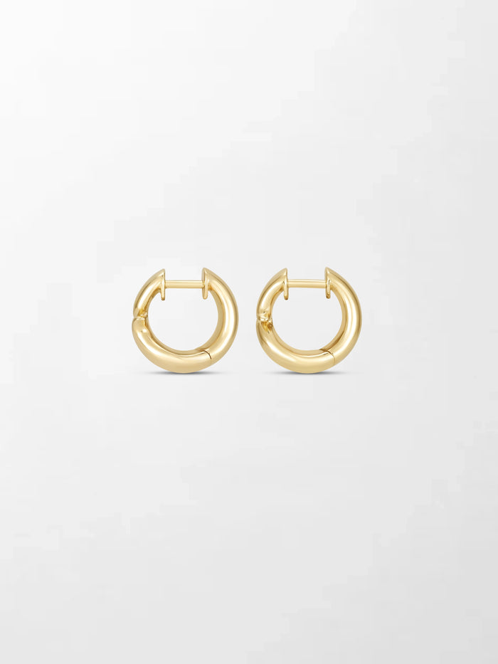 Baby Gold Flick Earrings