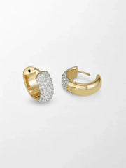 Classic Diamond Hoop