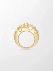 Pearl Reef Gold Ring