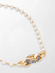 Akoya Pearl Flick Necklace