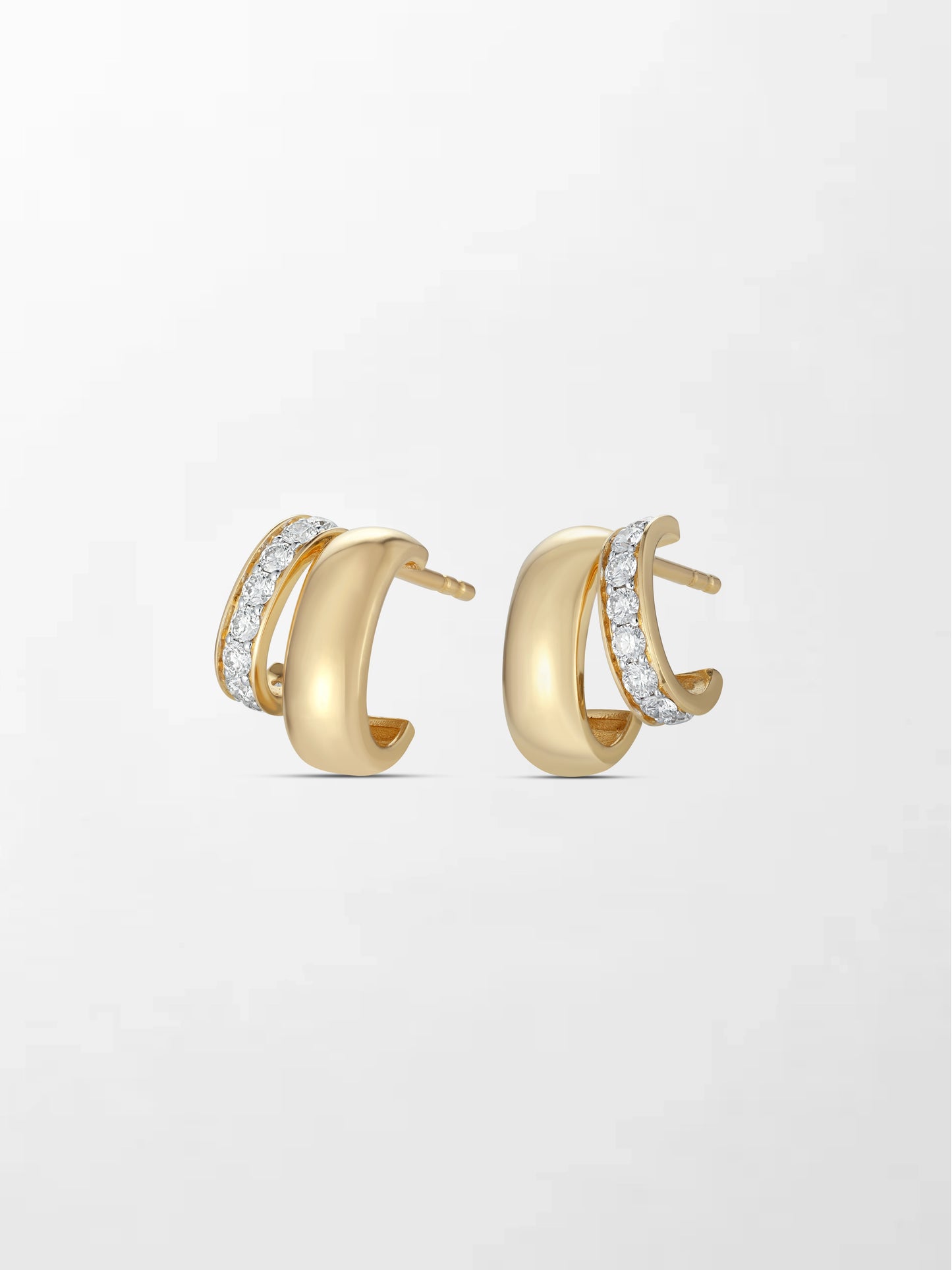 Claw Diamond Earrings