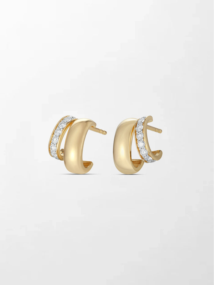 Claw Diamond Earrings