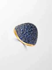 Sapphire Plush Ring
