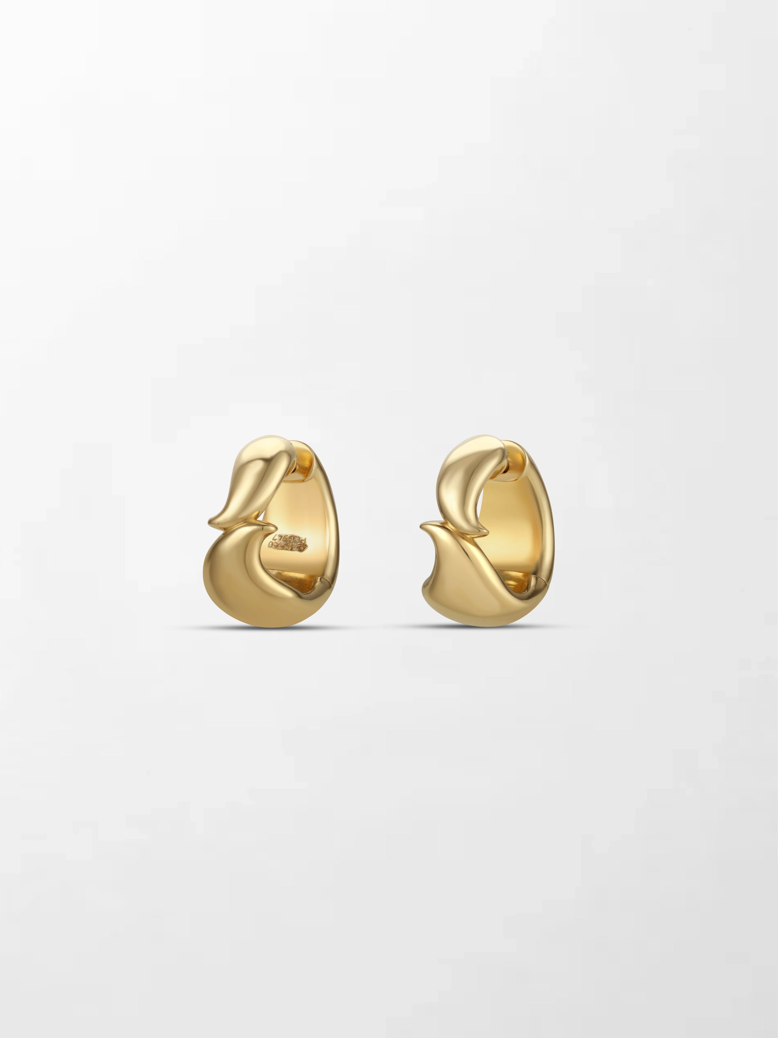 Gold Flick Earring