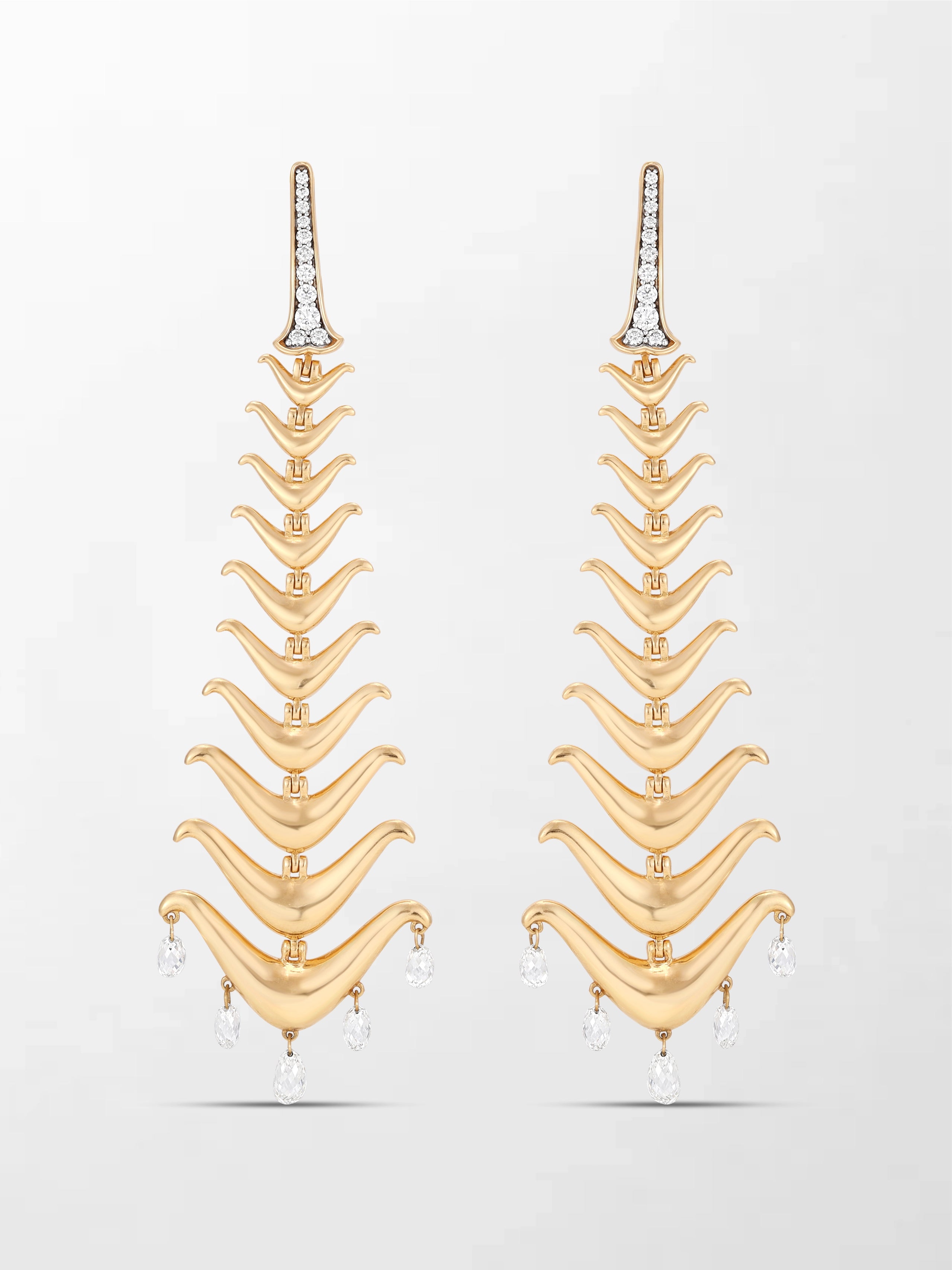 Spine Earrings