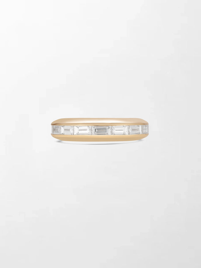 Baguette Sphere Ring