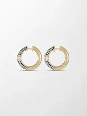 Baguette Diamond Hoops