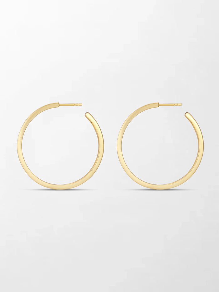 Baguette Canvas Hoops