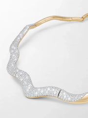 Wave Diamond Necklace
