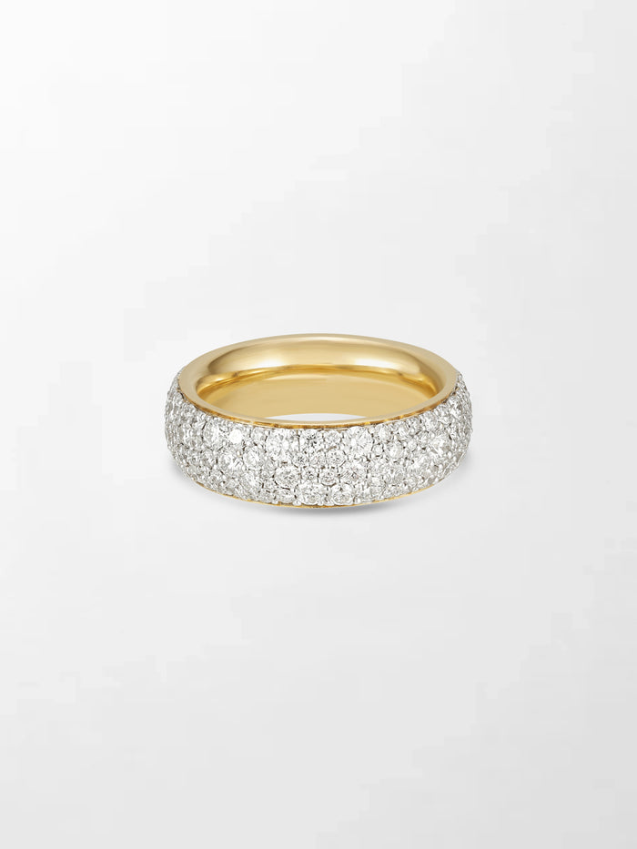 Classic Diamond Gold Band