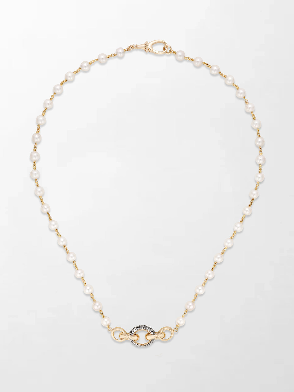 Akoya Pearl Flick Necklace