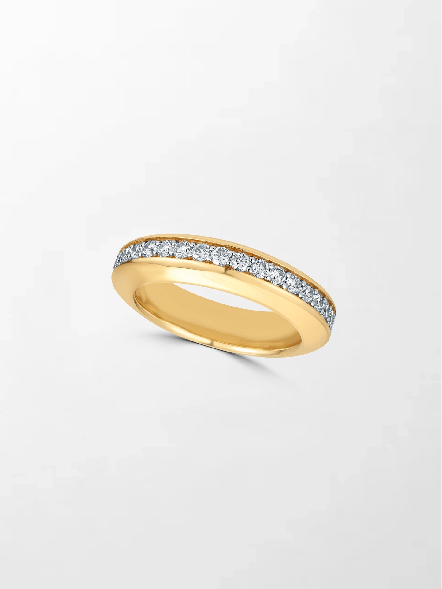Classic Sphere Diamond Band