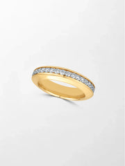 Classic Sphere Diamond Band
