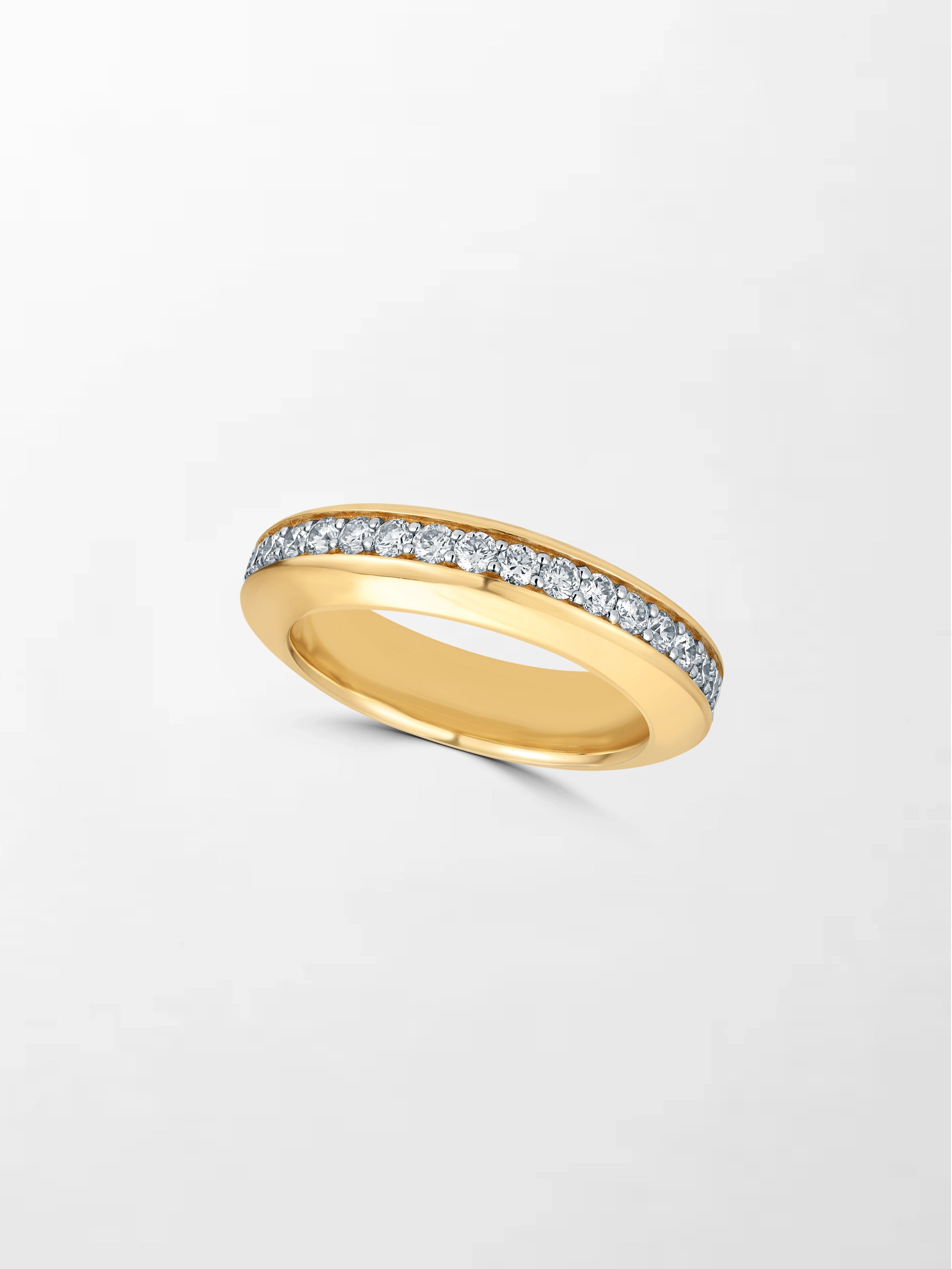 Classic Sphere Diamond Band