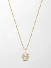 Yin-Yang Pendant with Ball Chain