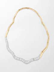 Wave Diamond Necklace