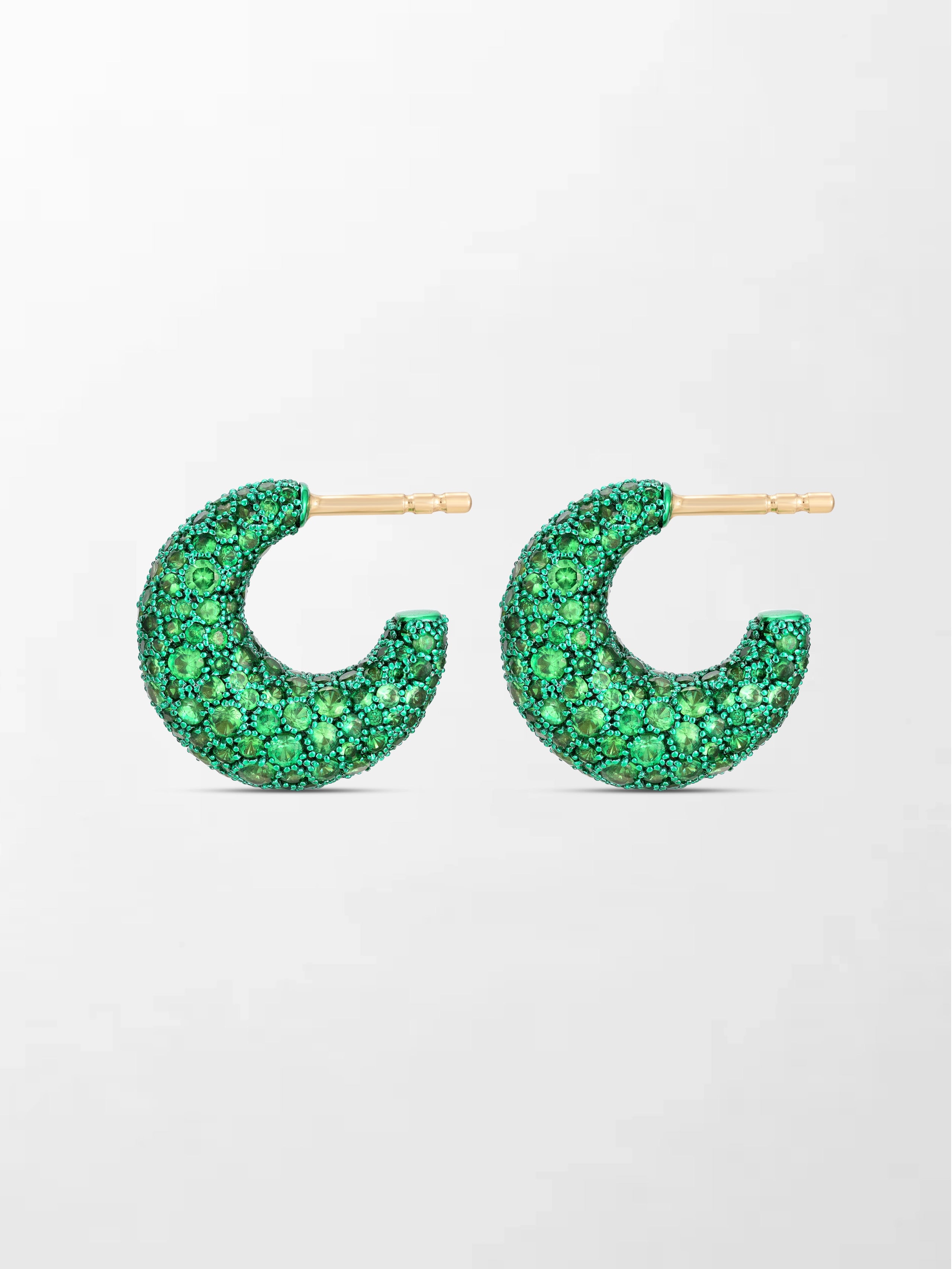 Tsavorite Plumptious Earring
