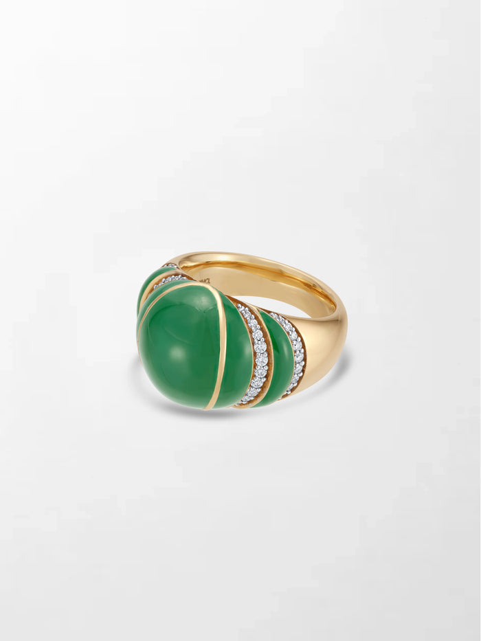 Mooncrest Green Ring