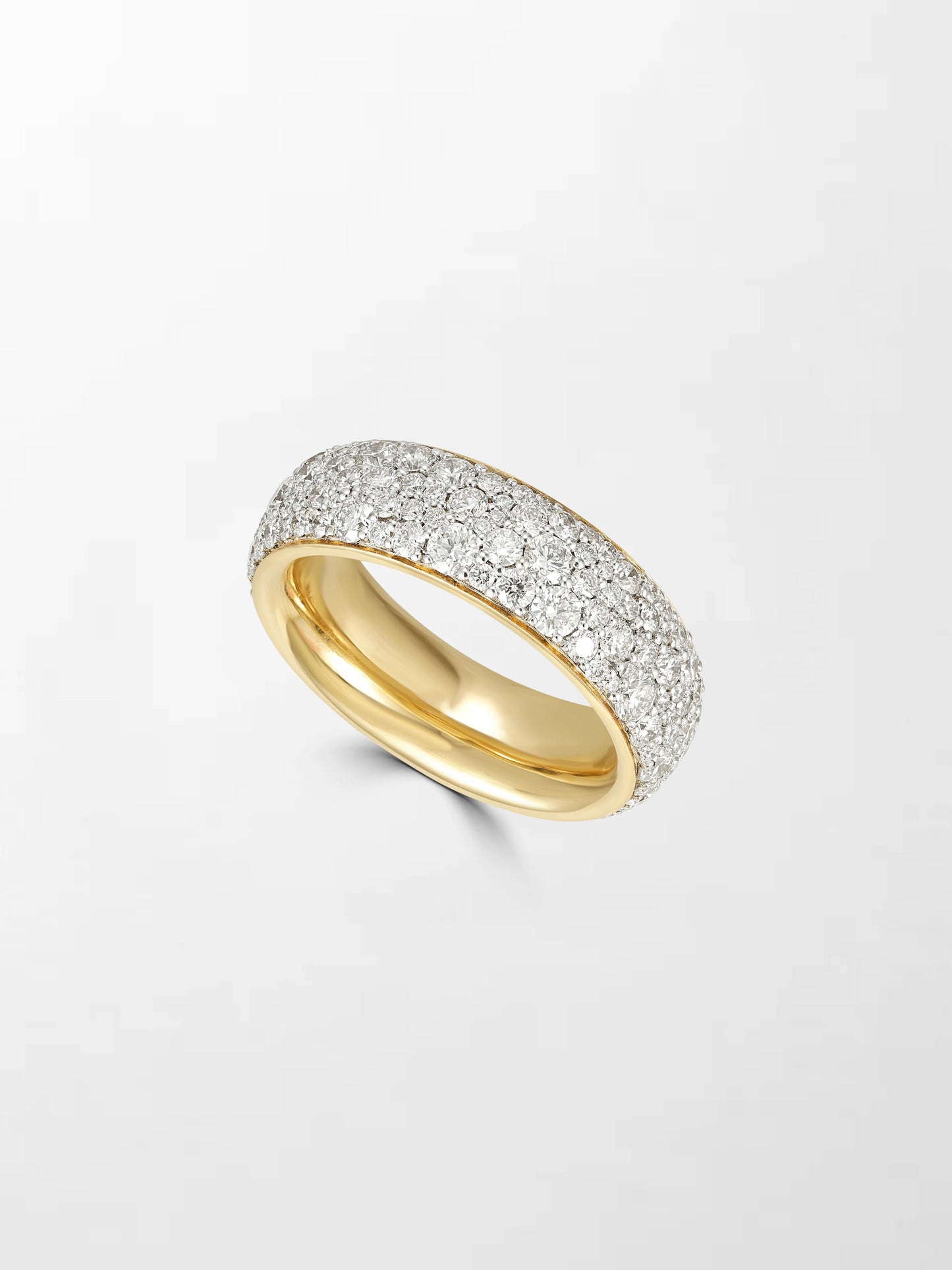 Classic Diamond Gold Band