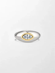 Marquise Duo-Tone Ring