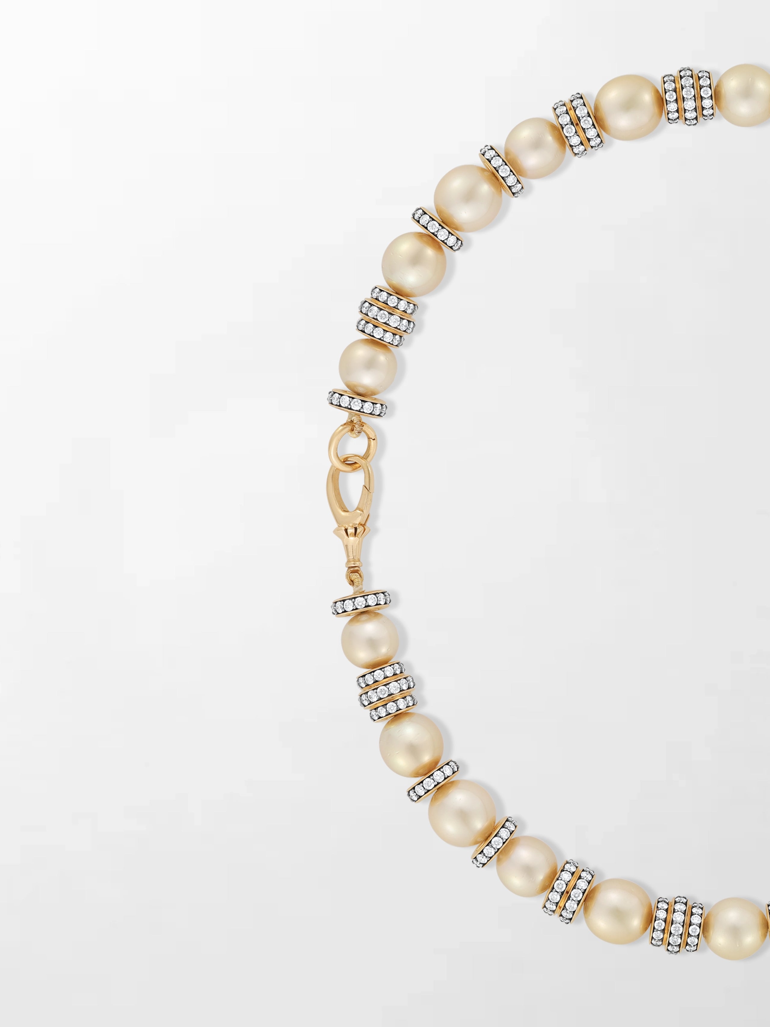 Icon Pearl and Diamond necklace