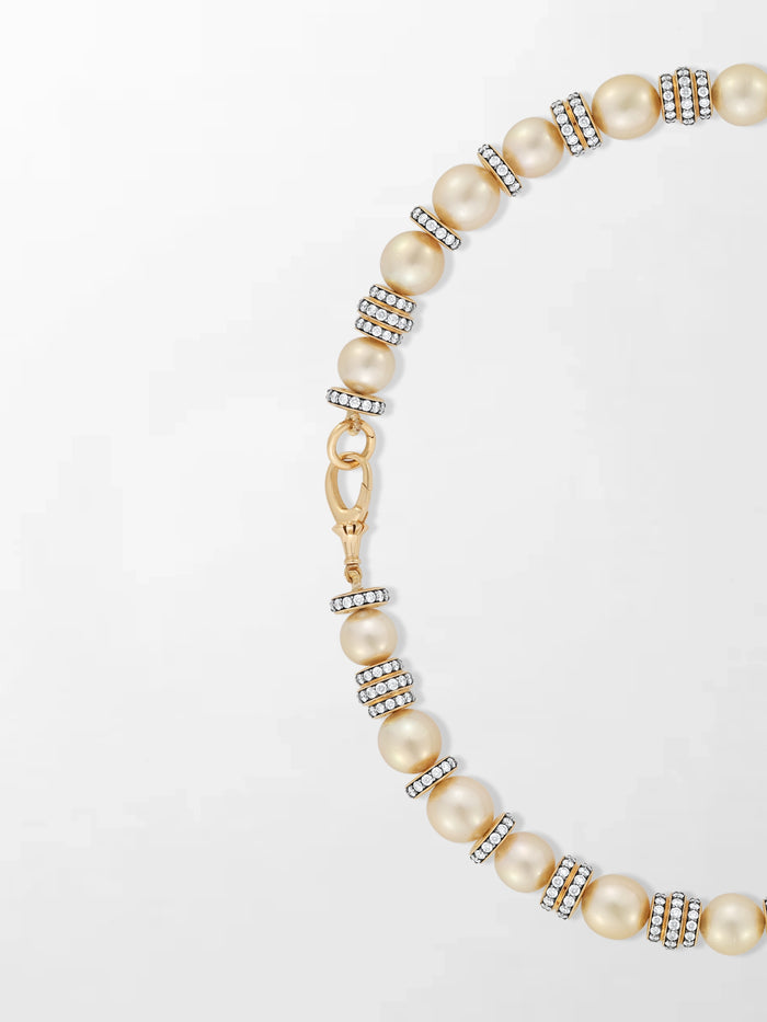 Icon Pearl and Diamond necklace