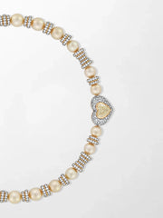Icon Pearl and Diamond necklace