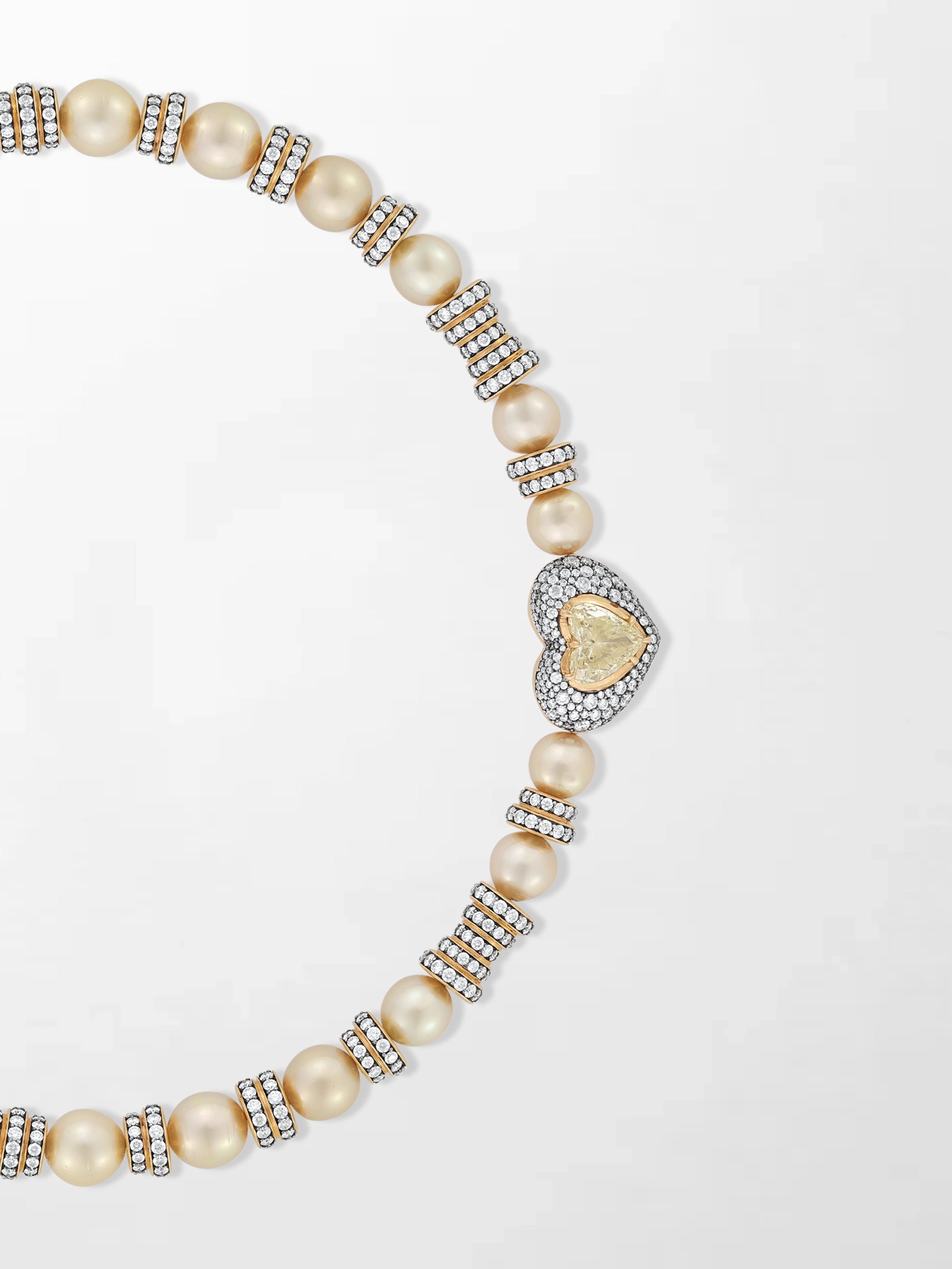 Icon Pearl and Diamond necklace