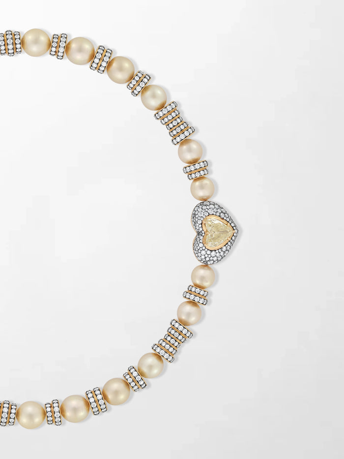 Icon Pearl and Diamond necklace