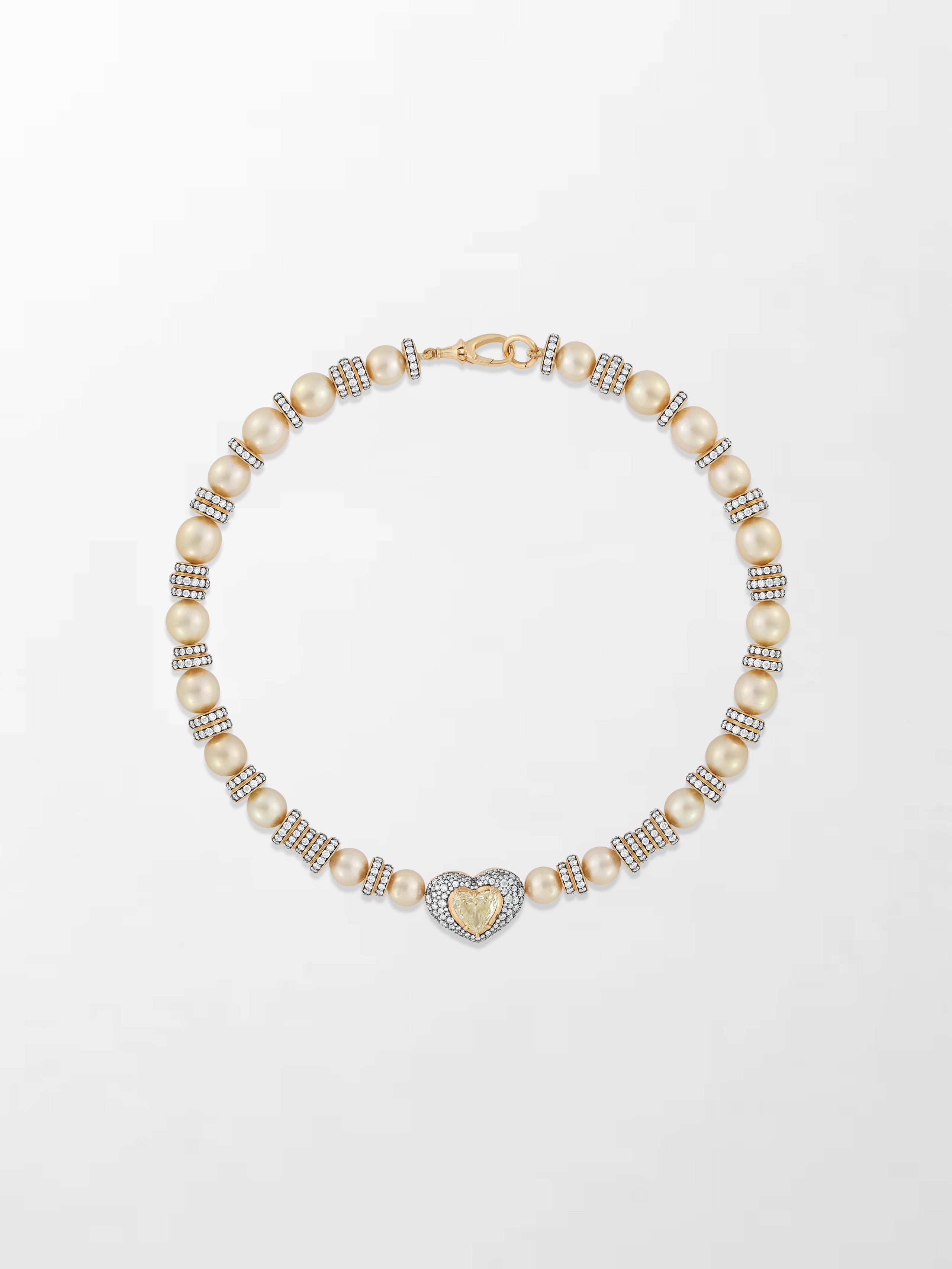 Icon Pearl and Diamond necklace