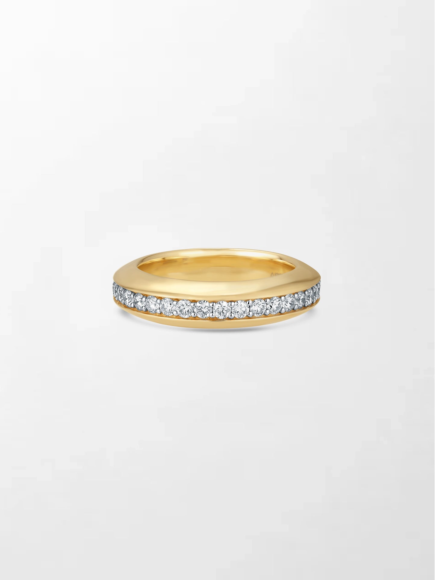 Regular Sphere Diamond Band