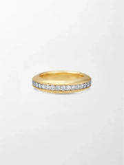 Regular Sphere Diamond Band