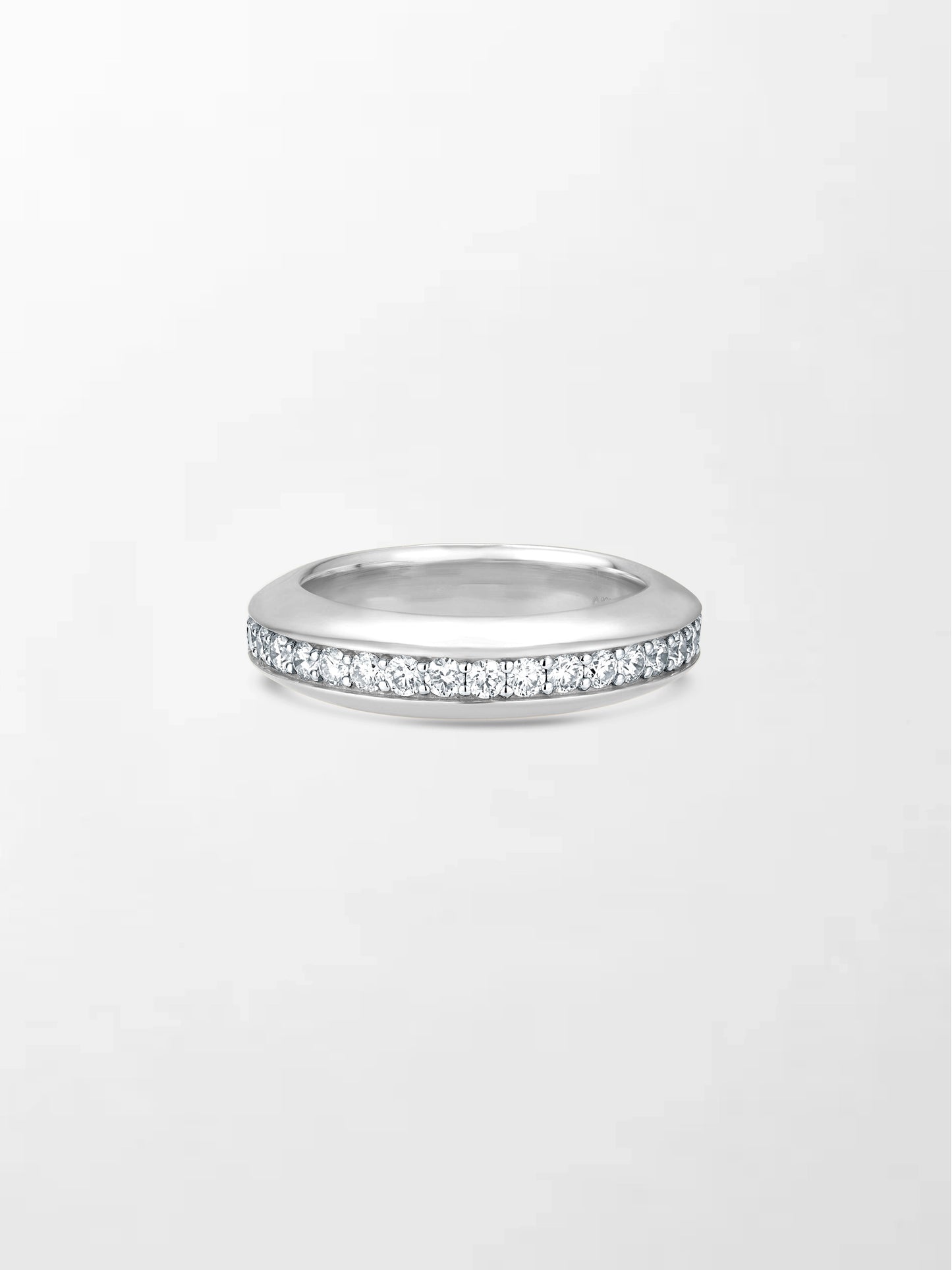 Snow Sphere Diamond Band